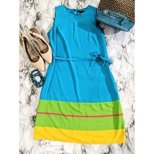 NWOT Tommy Hilfiger Colorblock Dress